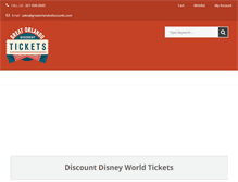 Tablet Screenshot of greatorlandodiscounts.com